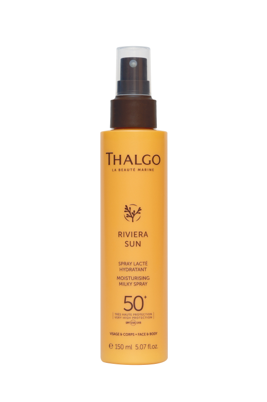  Riviera Sun Солнцезащитный увлажняющий спрей-молочко SPF 50+ для лица и тела, 150 мл  