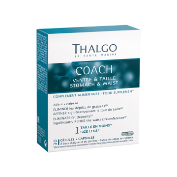 Капсулы для плоского живота и тонкой талии Thalgo Coach Stomach & Waist, 30 капсул
