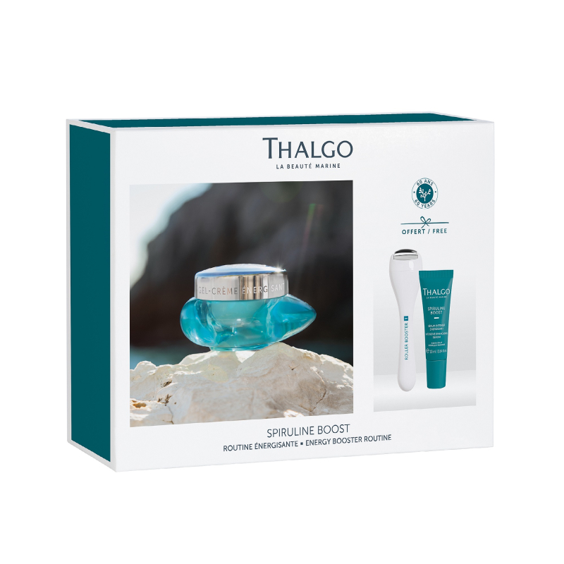  Набор "Детокс": Энергизирующий гель-крем для сияния и коррекции морщин, 50мл+ энергизирующая детокс сыворотка, 10мл+ Массажный ролик 